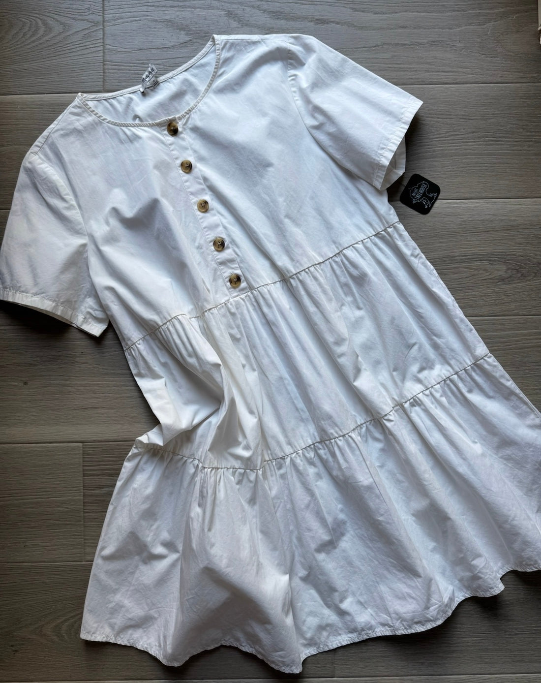 Madewell Button-Front Dress