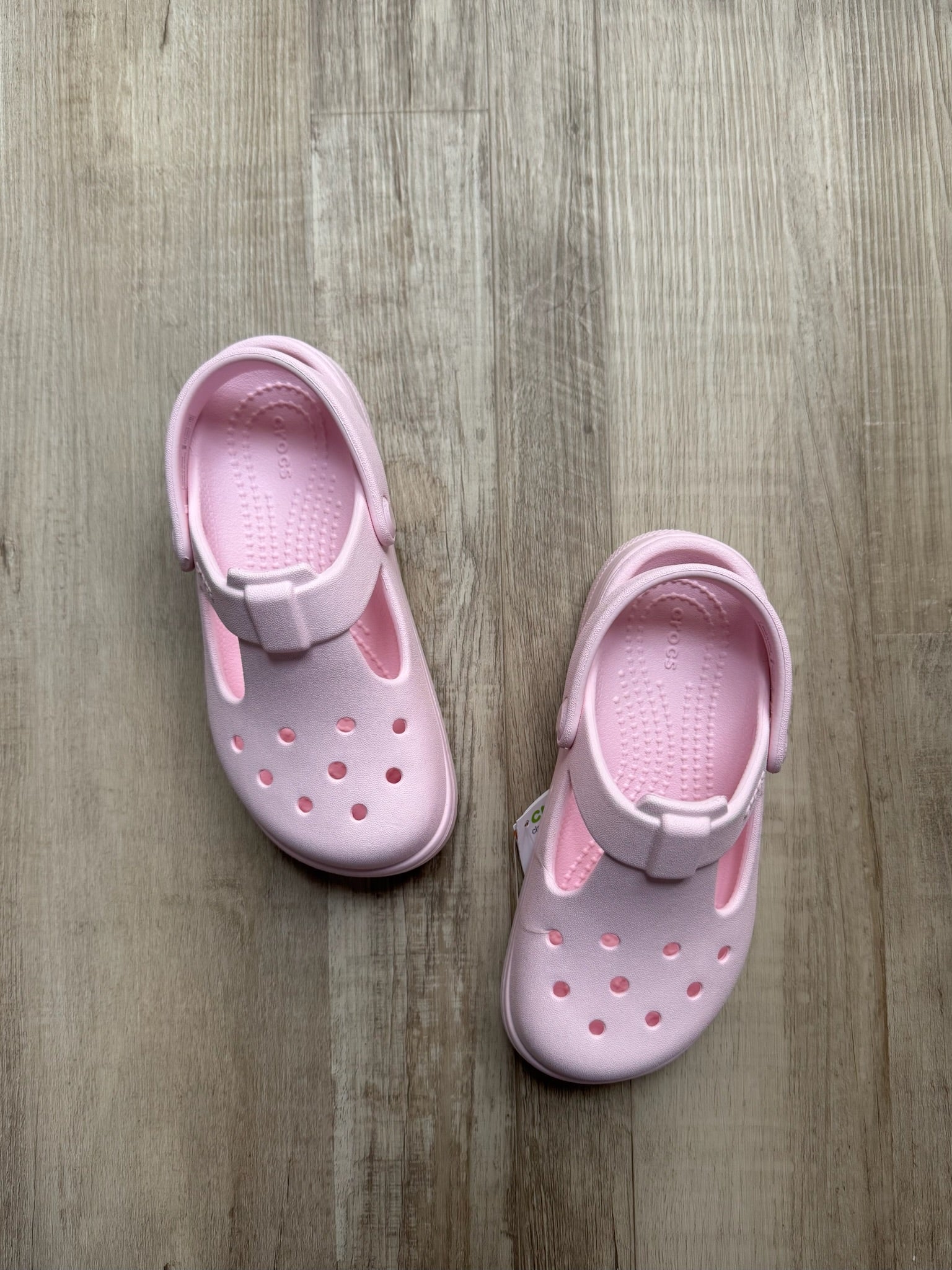 Crocs Pink Mary Janes NEW