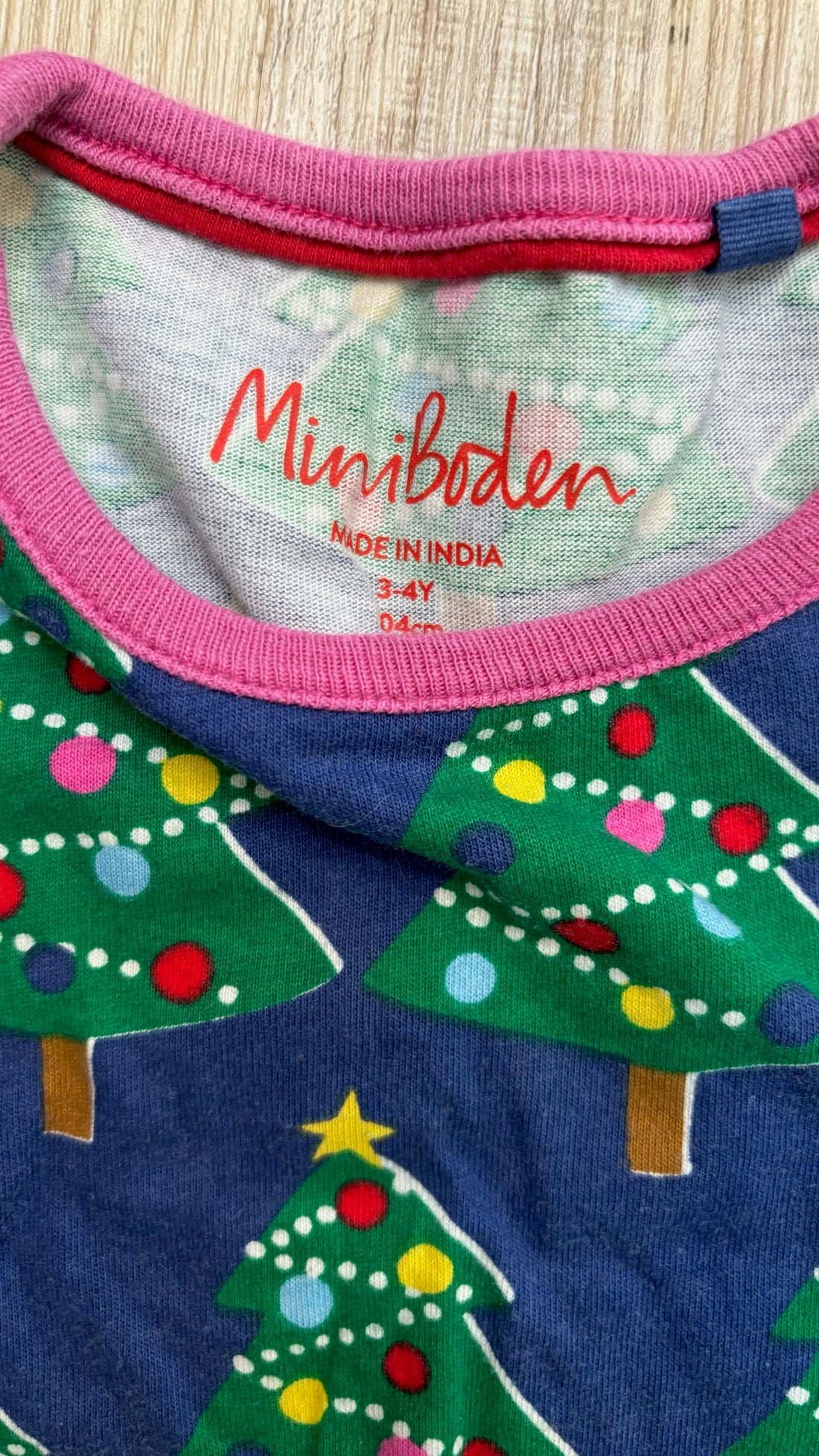 Mini Boden Christmas Tree Tunic