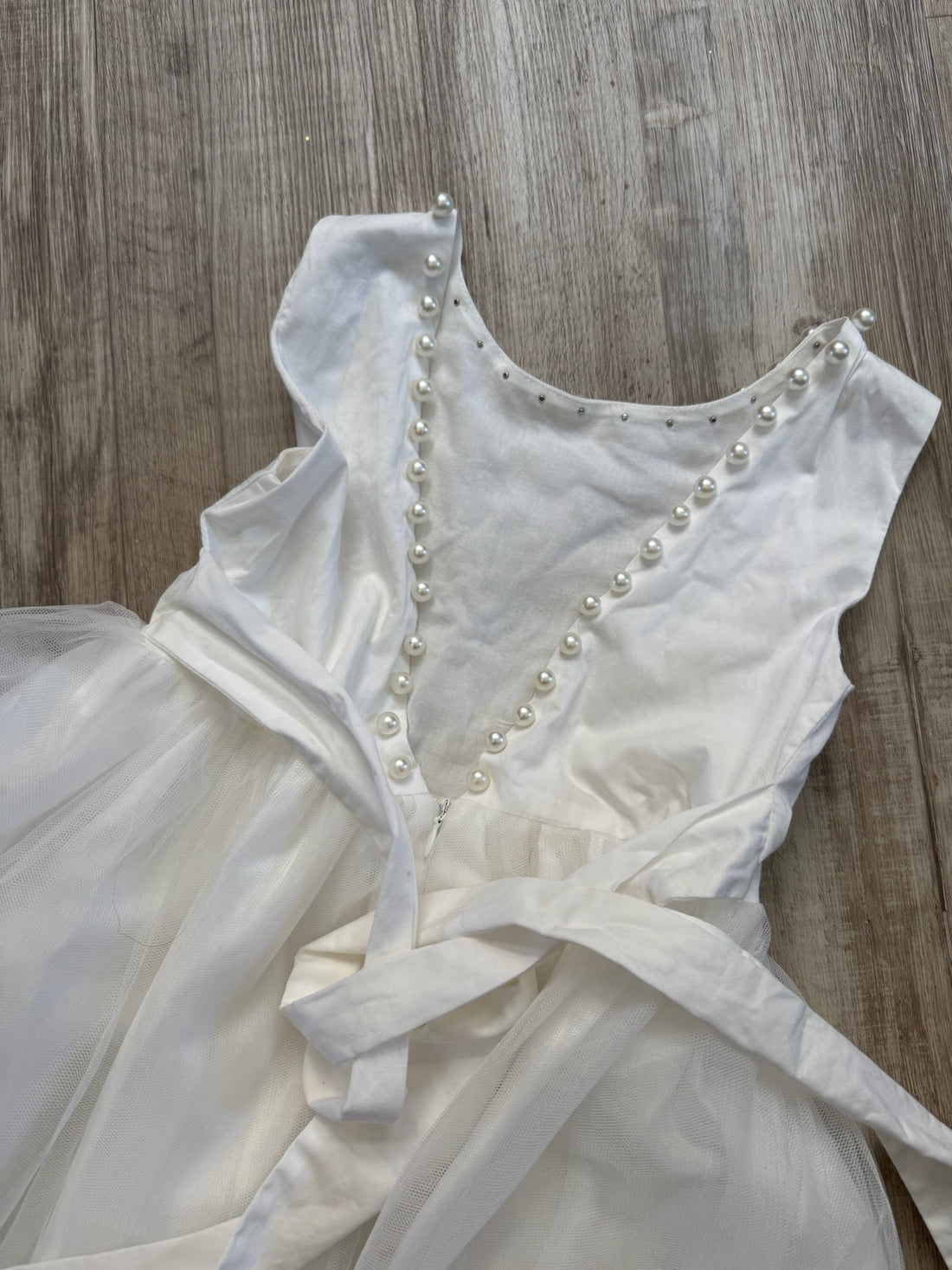 Only Little Once White Dress