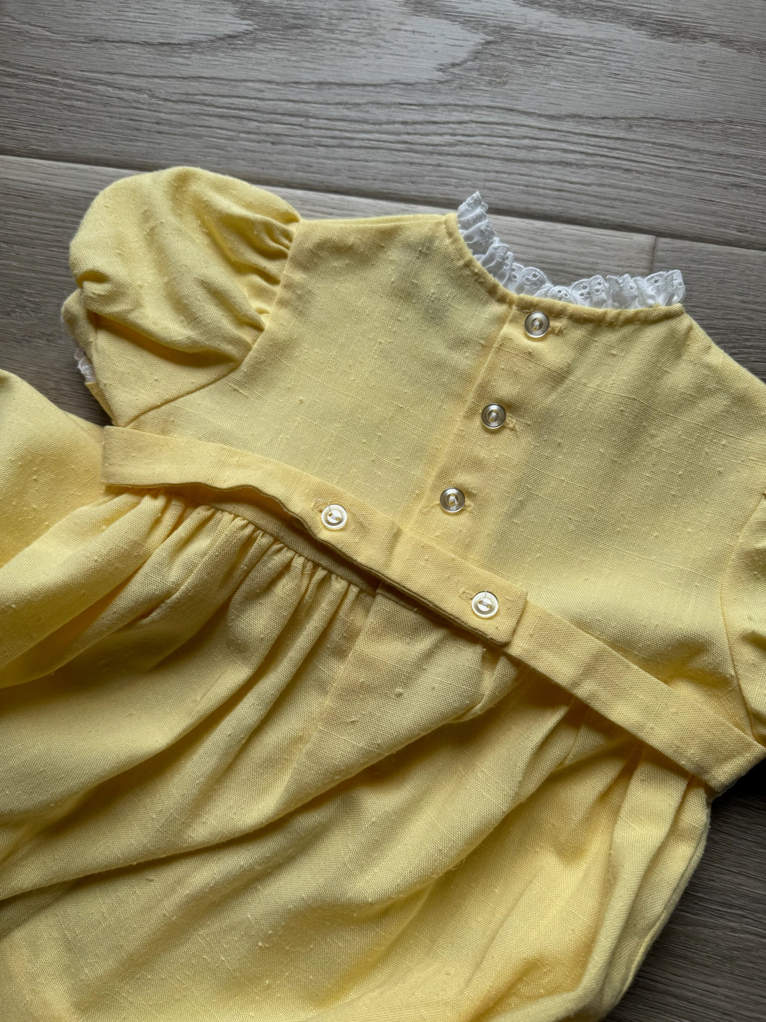Youngland Vintage Yellow Dress