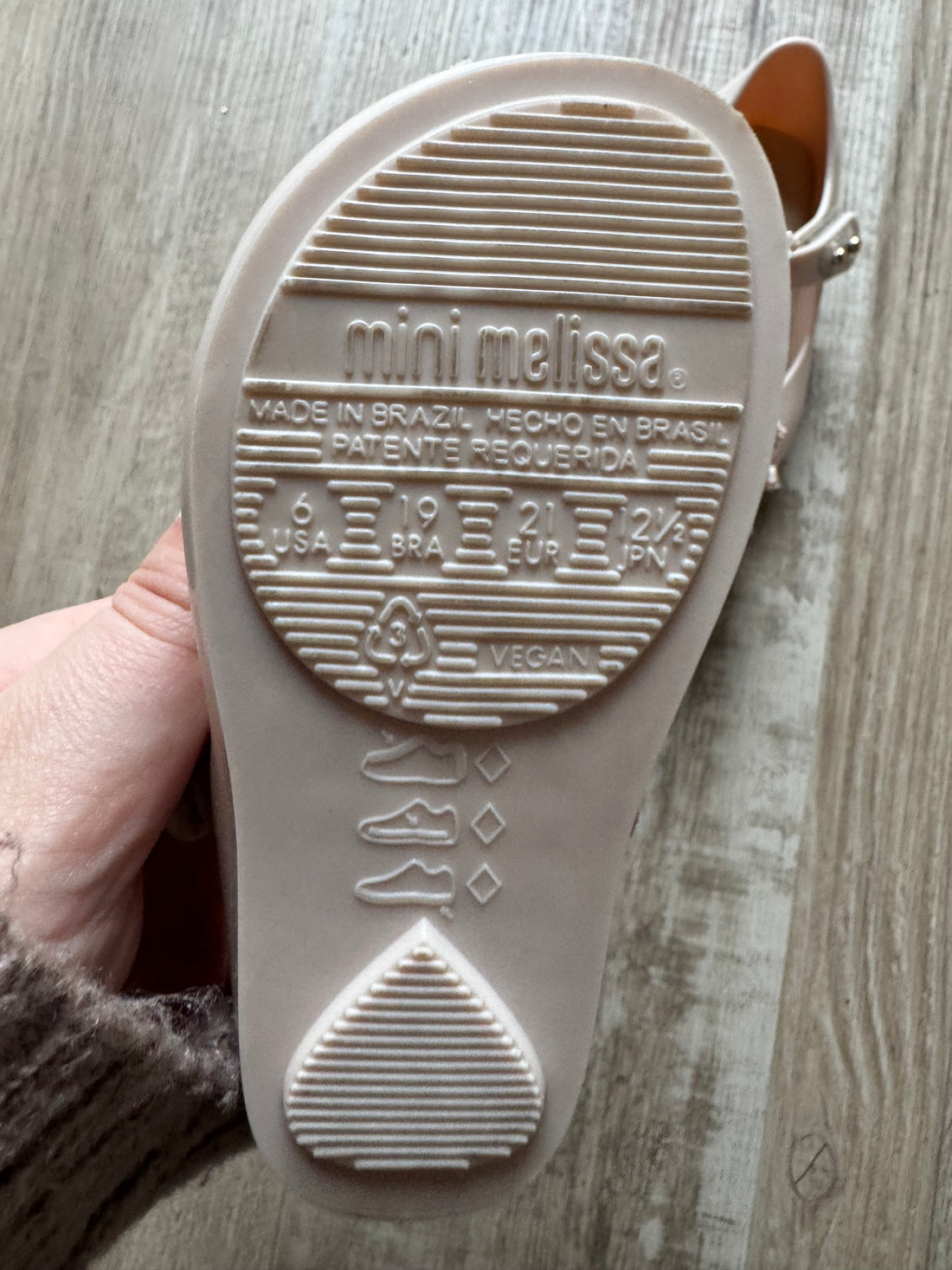 Mini Melissa Bow Pink Shoes
