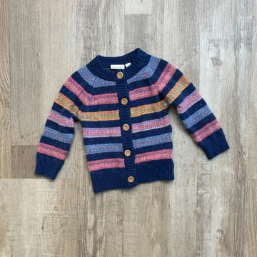 Jojo Maman Bebe Stripped Cardigan