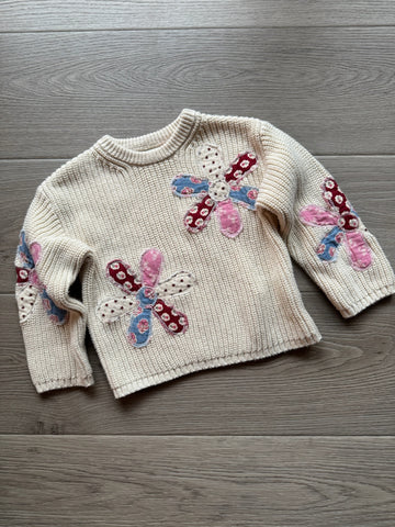 Zara Cream Knit Sweater
