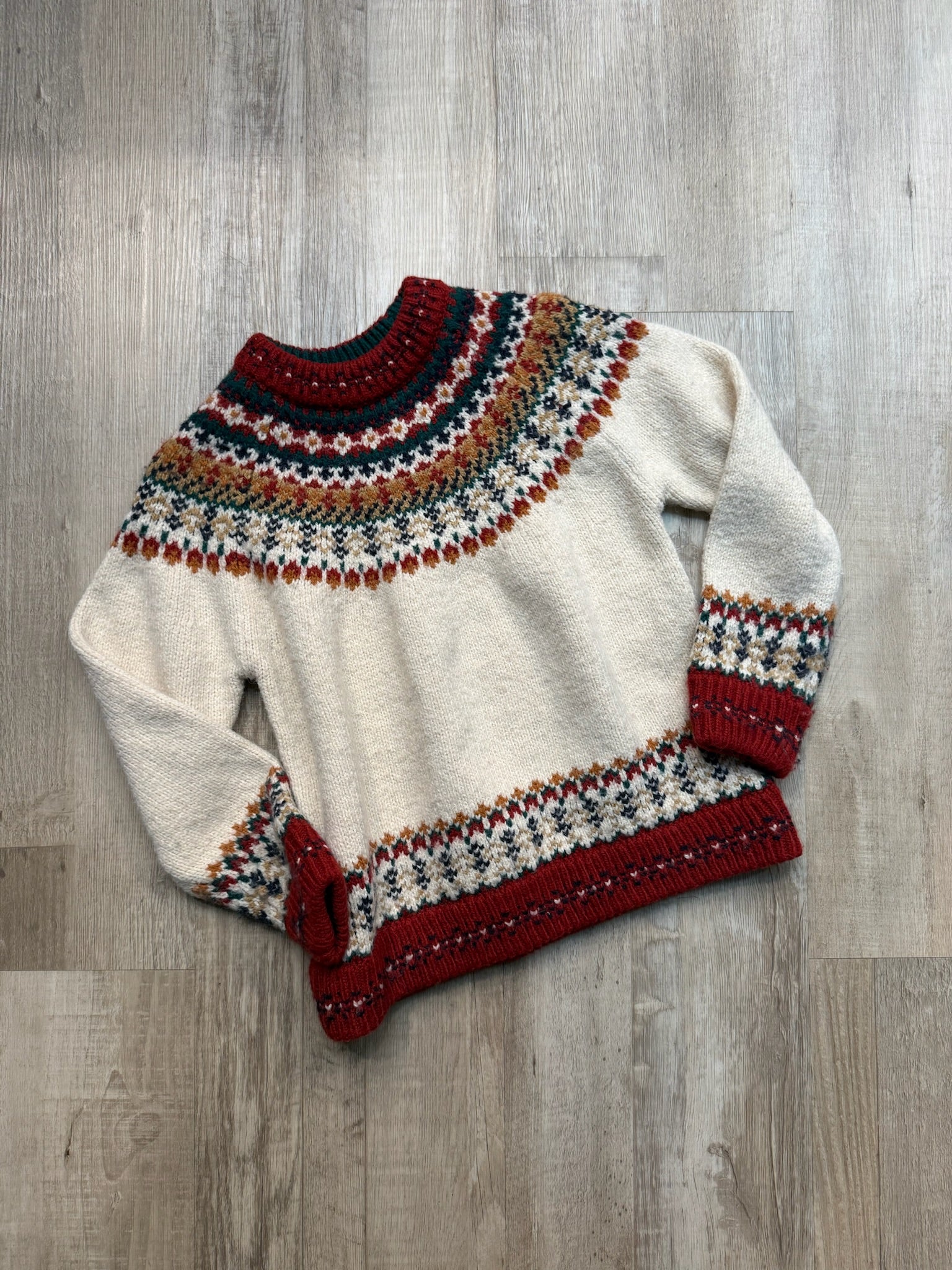 Zara Fair isle Sweater