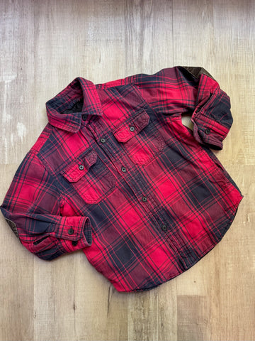 Gap Red Plaid Jacket