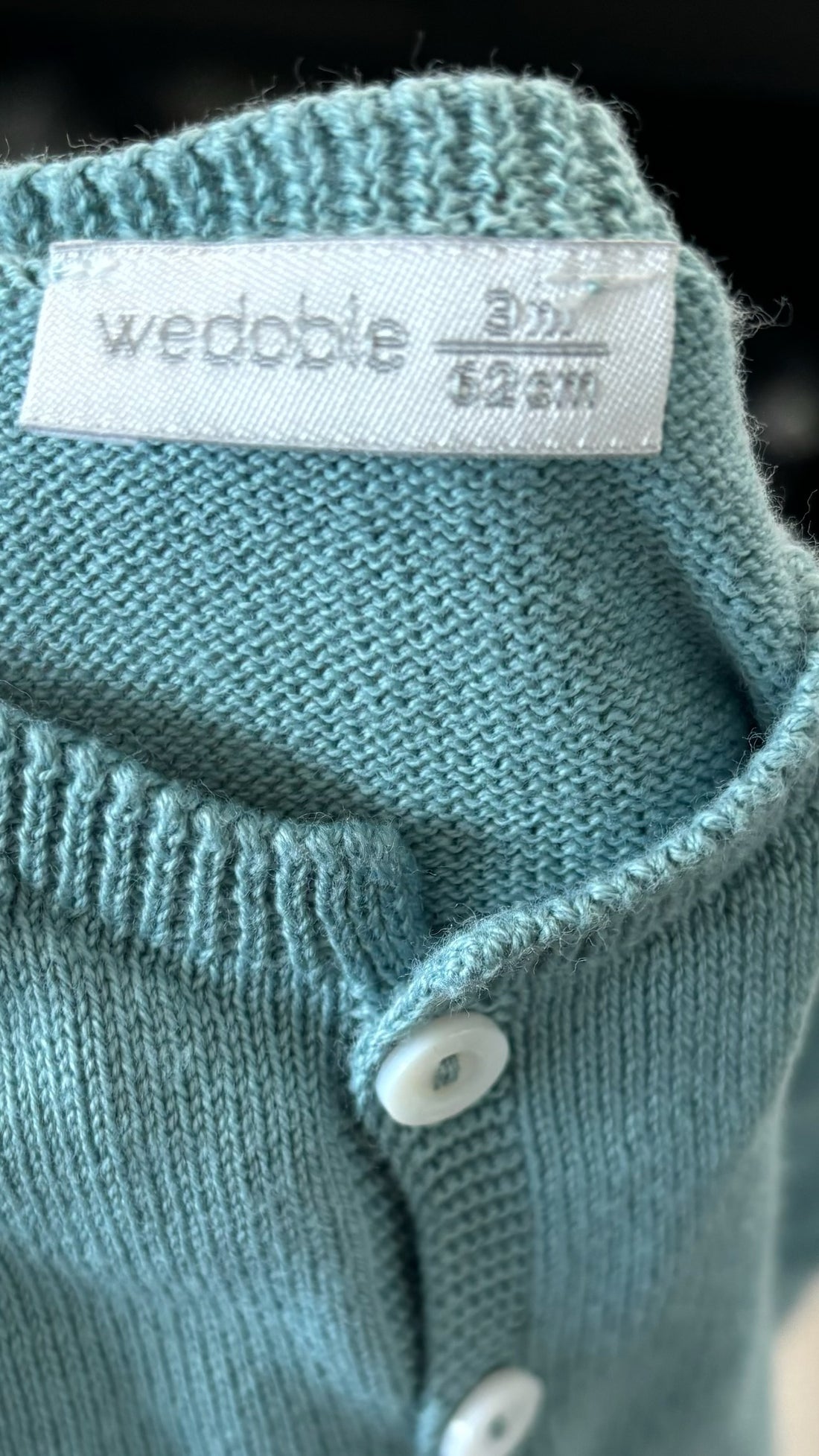 Wedoble Blue Knit Romper