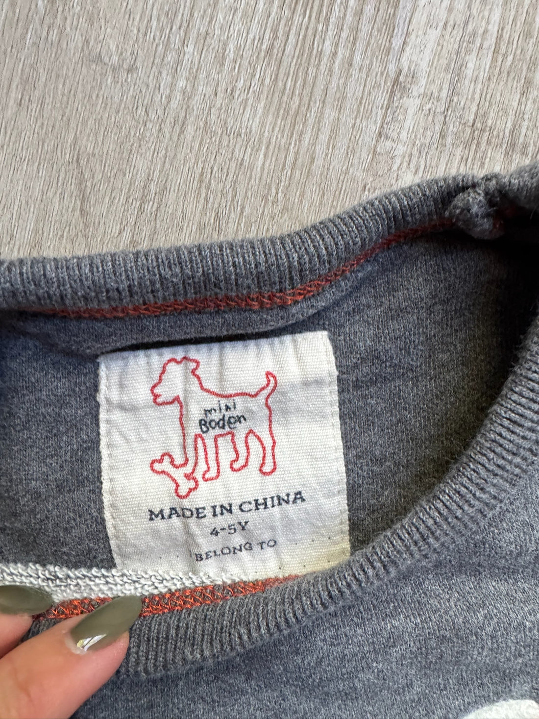 Mini Boden “Super” Pullover