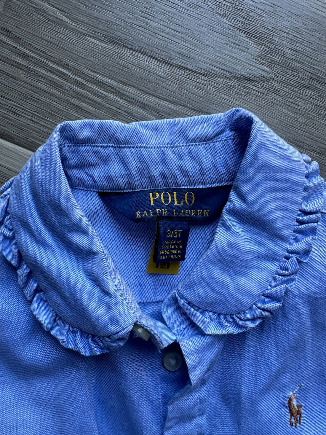 Polo Ralph Lauren Blue Button Down Dress