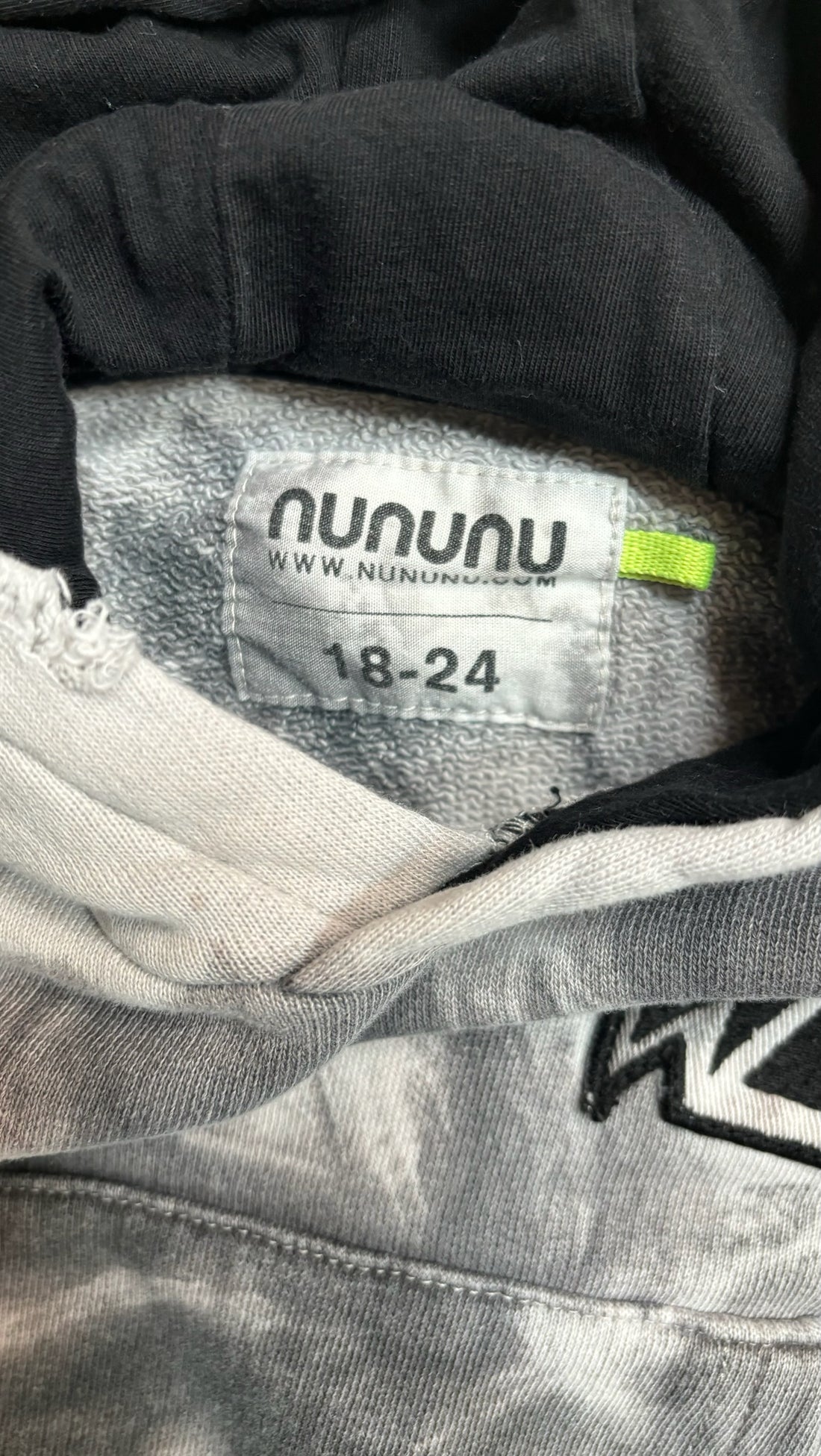 Nununu Grey Hoodie