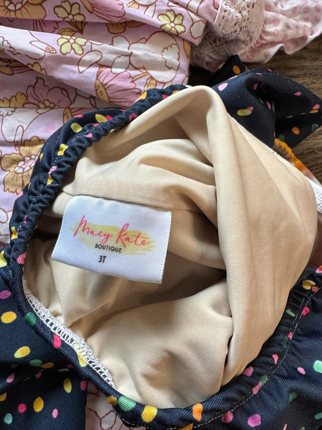 Mary Kate Handmade Rainbow Leotard