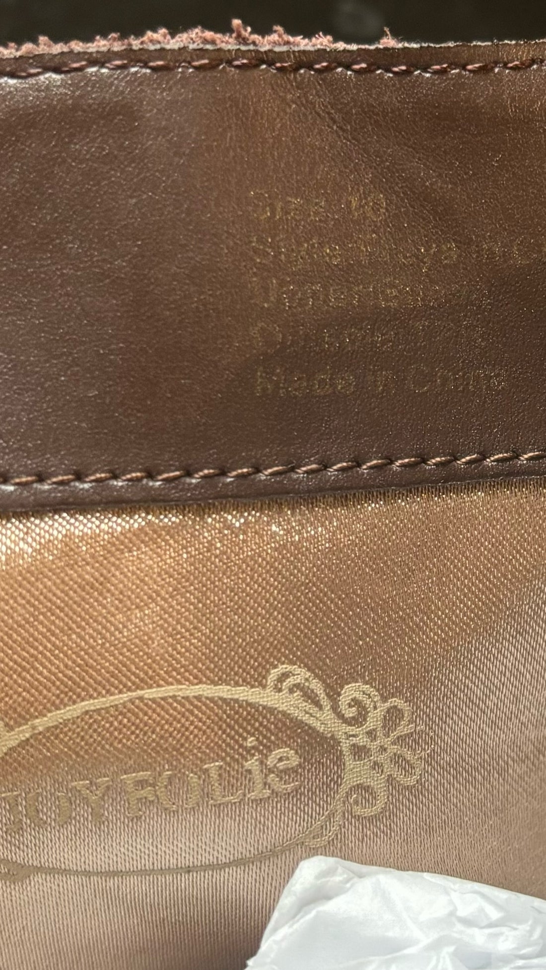 Joyfolie Brown Boots
