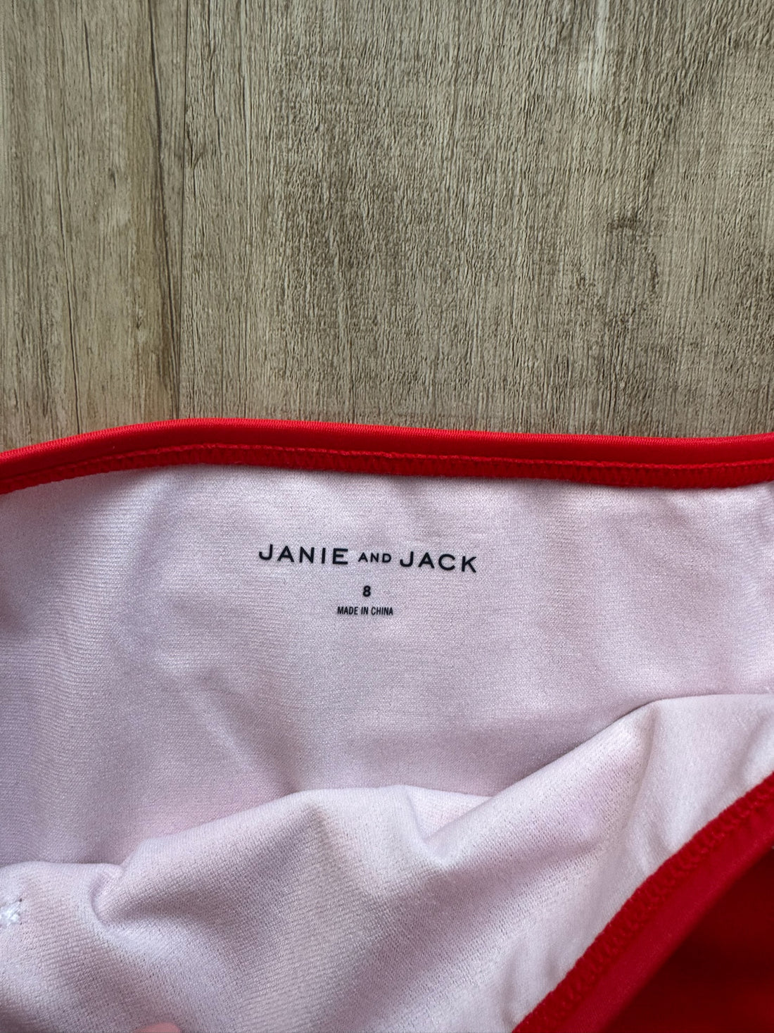 Janie & Jack Red Swimsuit