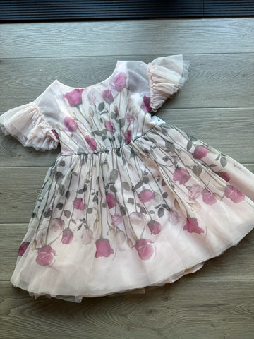 Monnalisa Rose Dress - AS IS