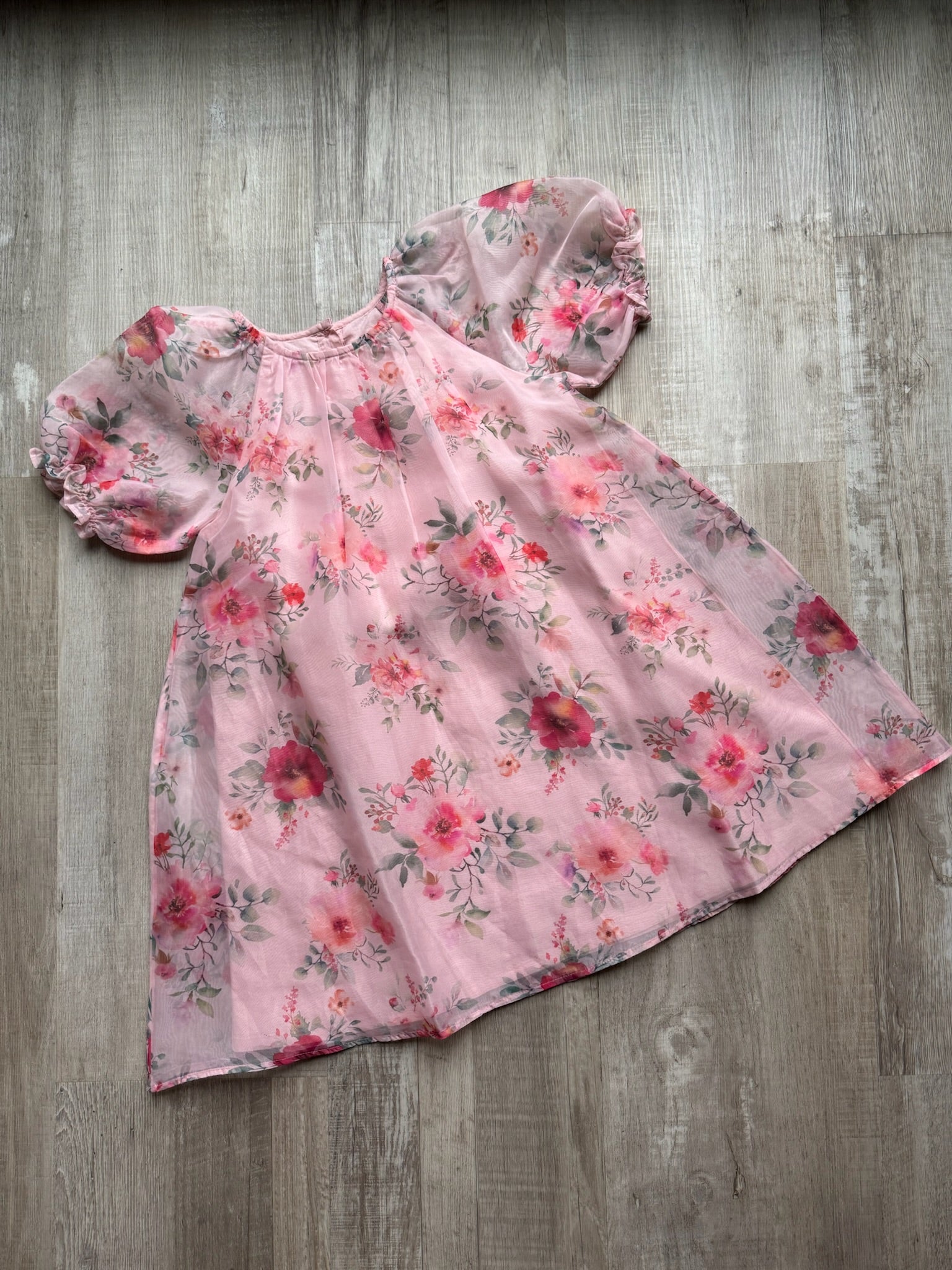 Next Pink Floral Dress