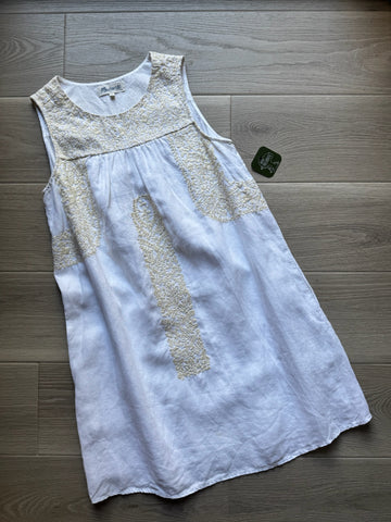 Madewell White Linen Dress