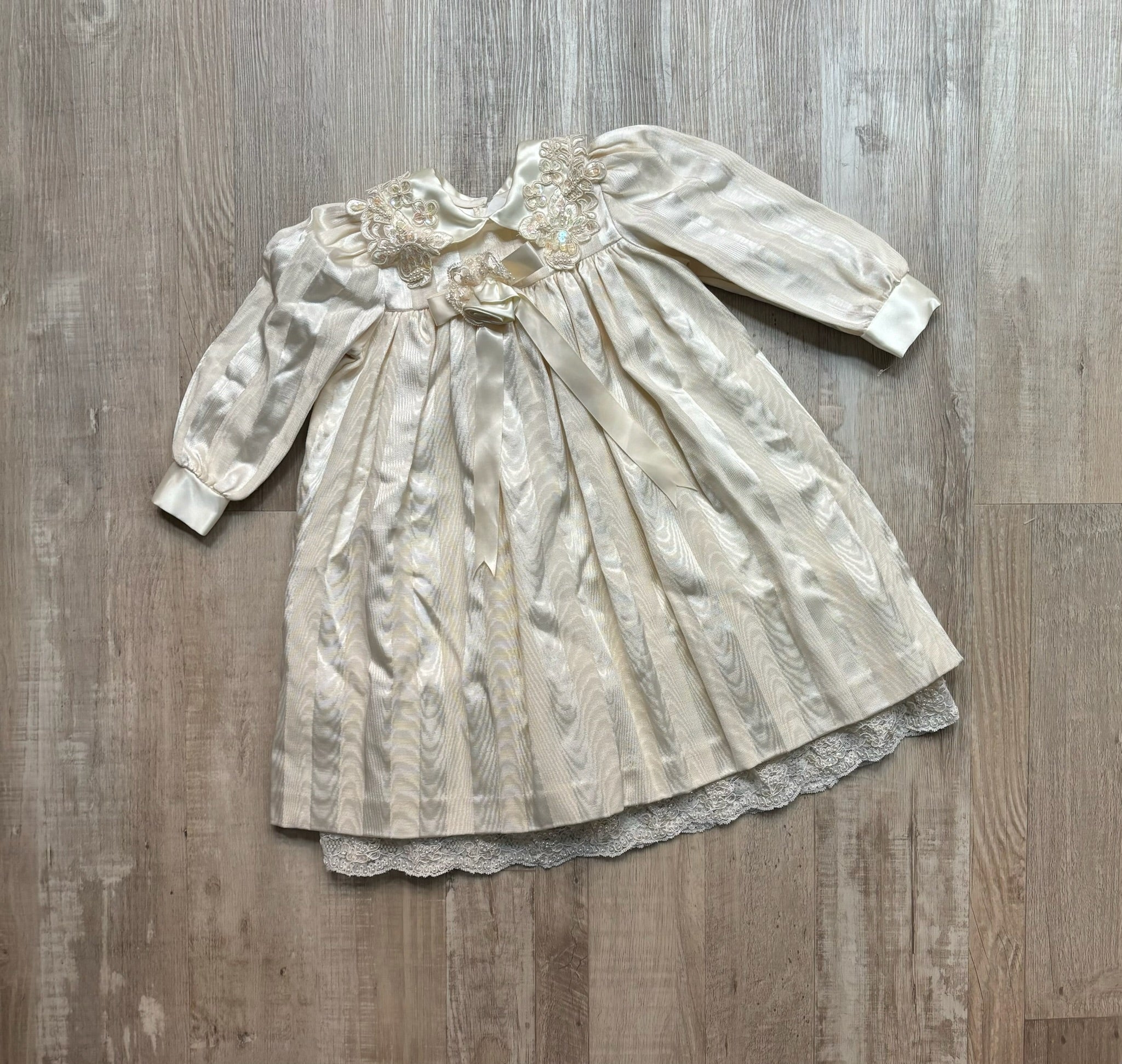 Small Treasures Vintage Cream Dress