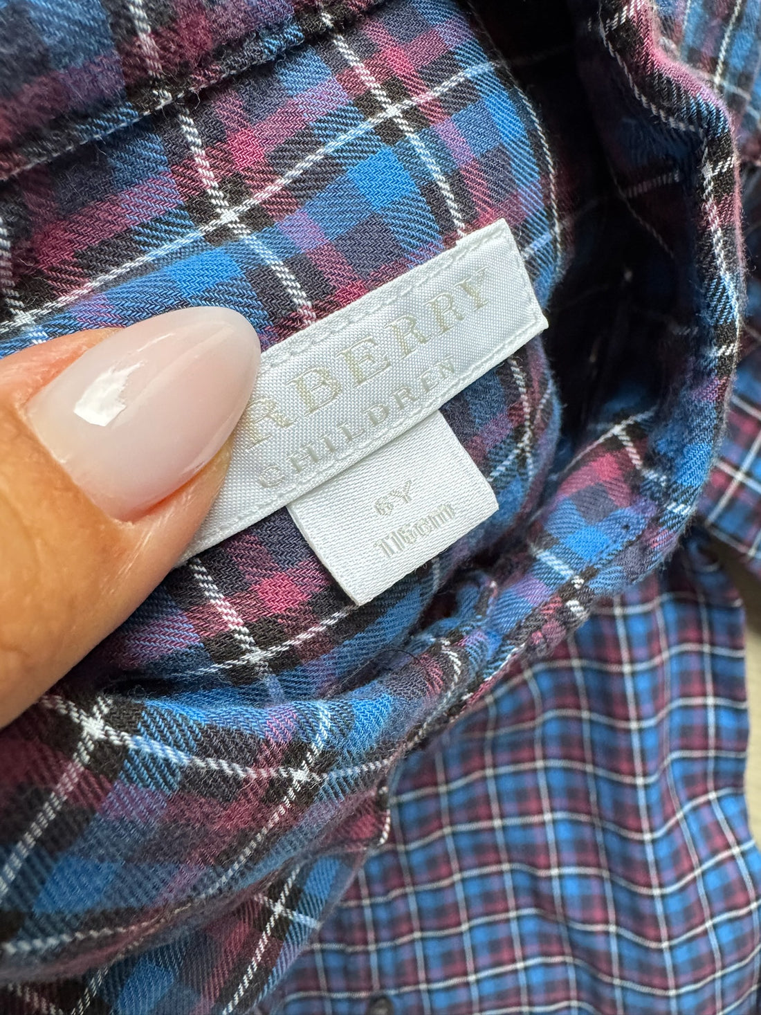 Burberry Plaid Button Down