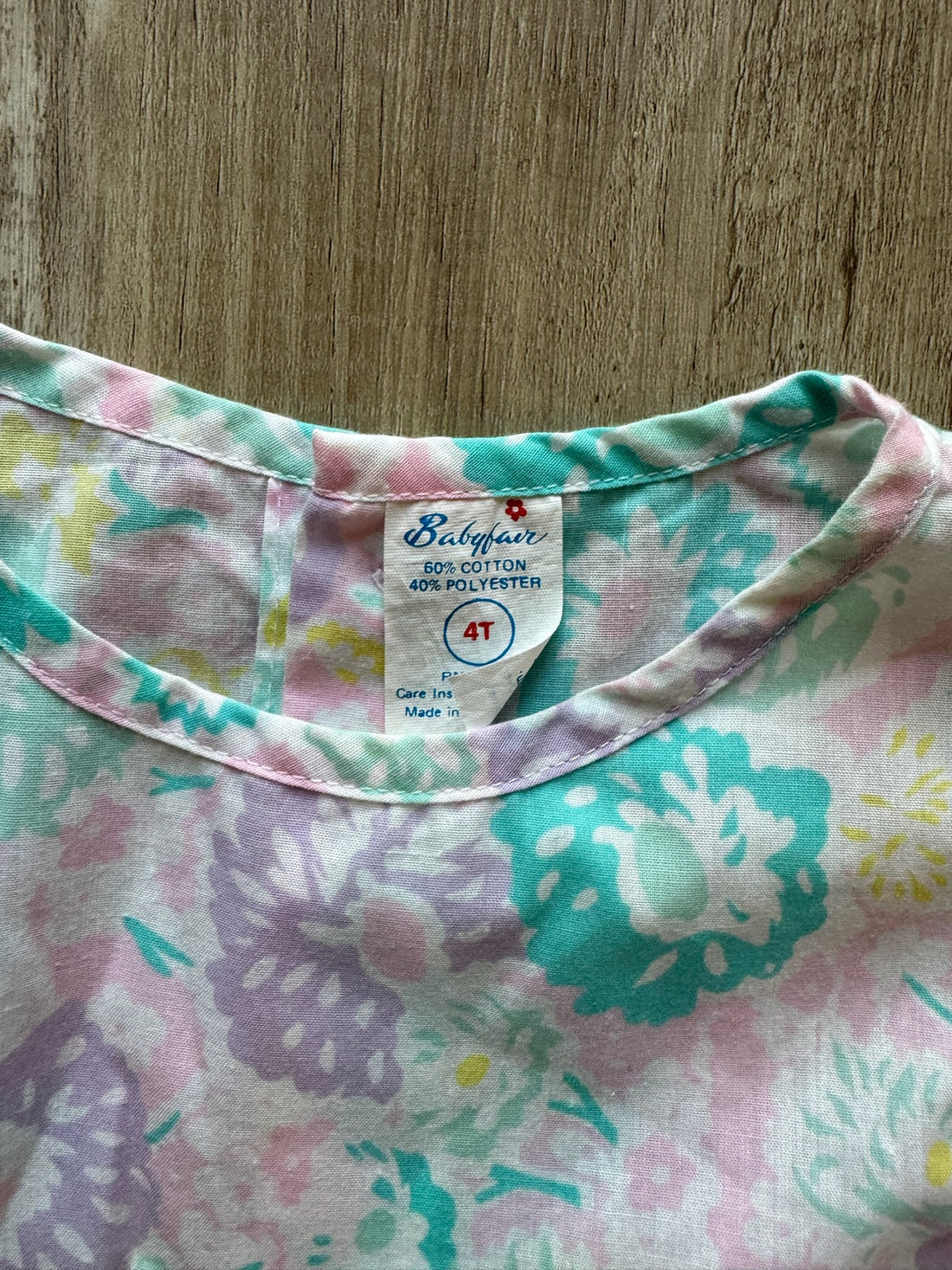 Vintage Floral Bubble