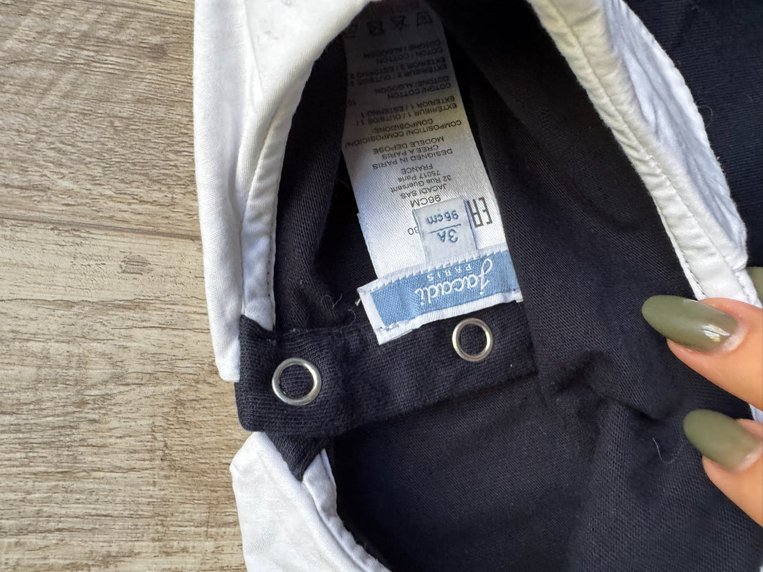 Jacadi Navy Collar Top