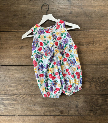 Vintage Floral Romper