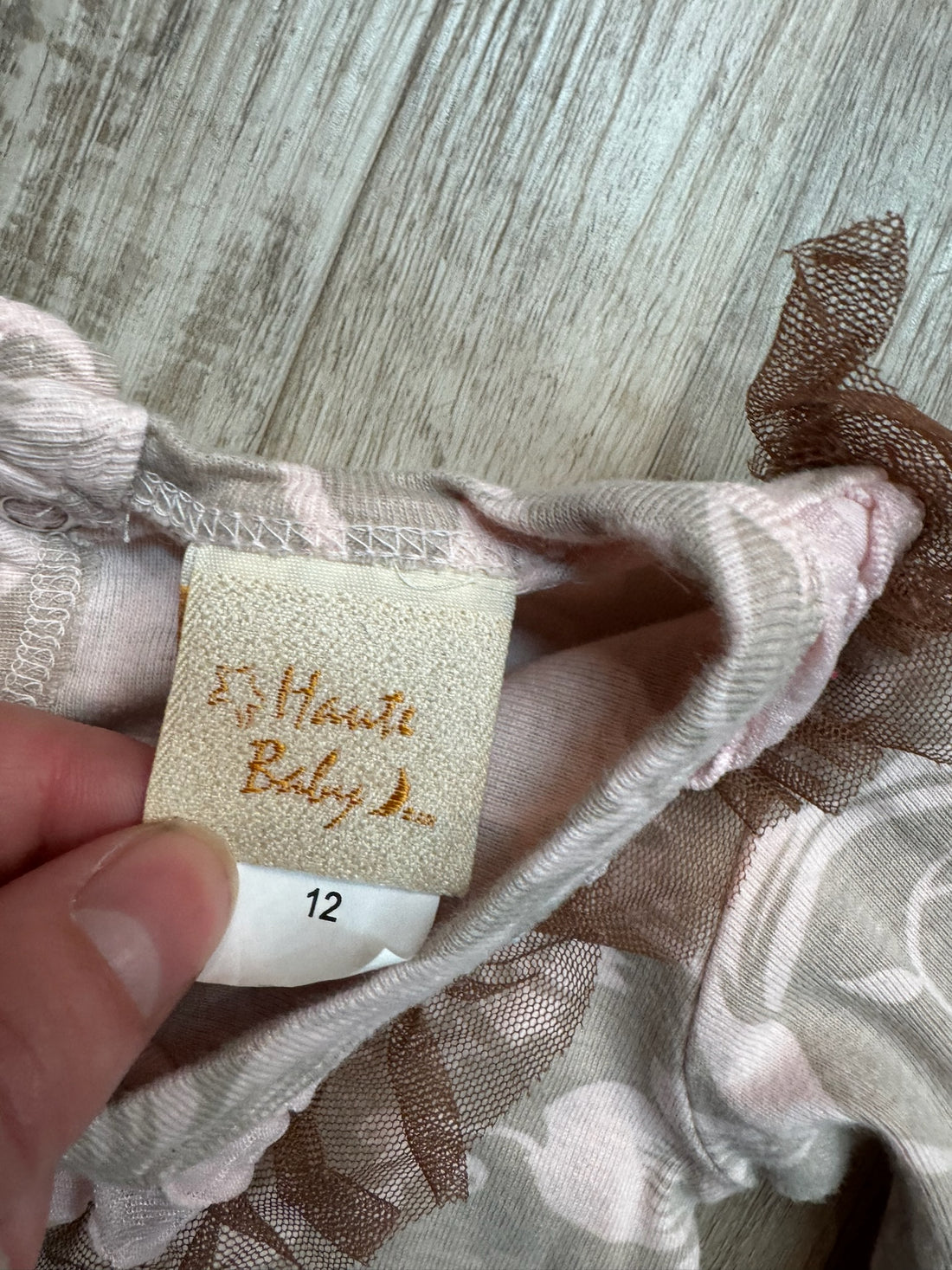 Haute Baby Floral Romper