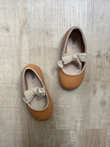 Zara Brown Mary Janes