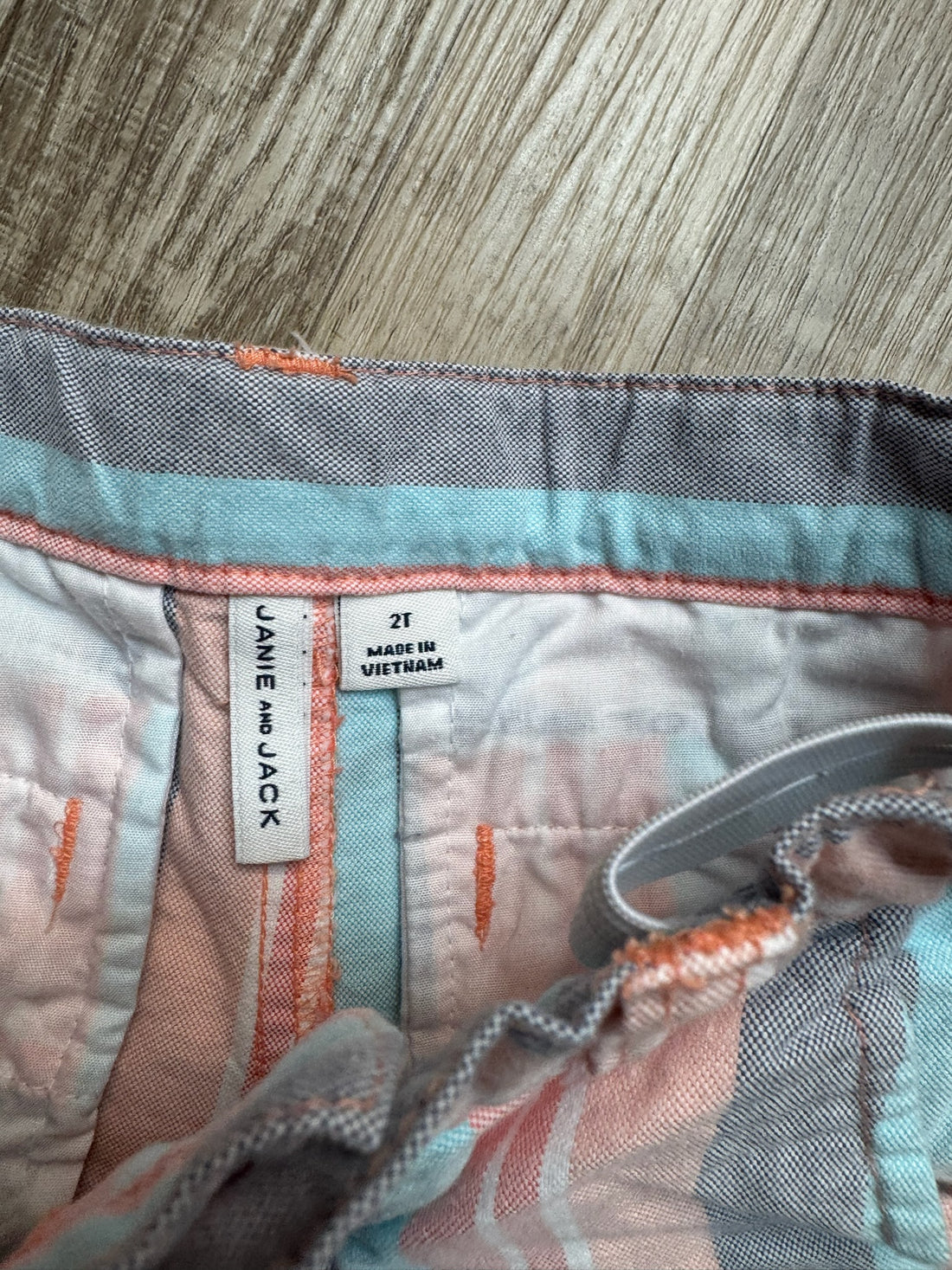 Janie & Jack Striped Shorts