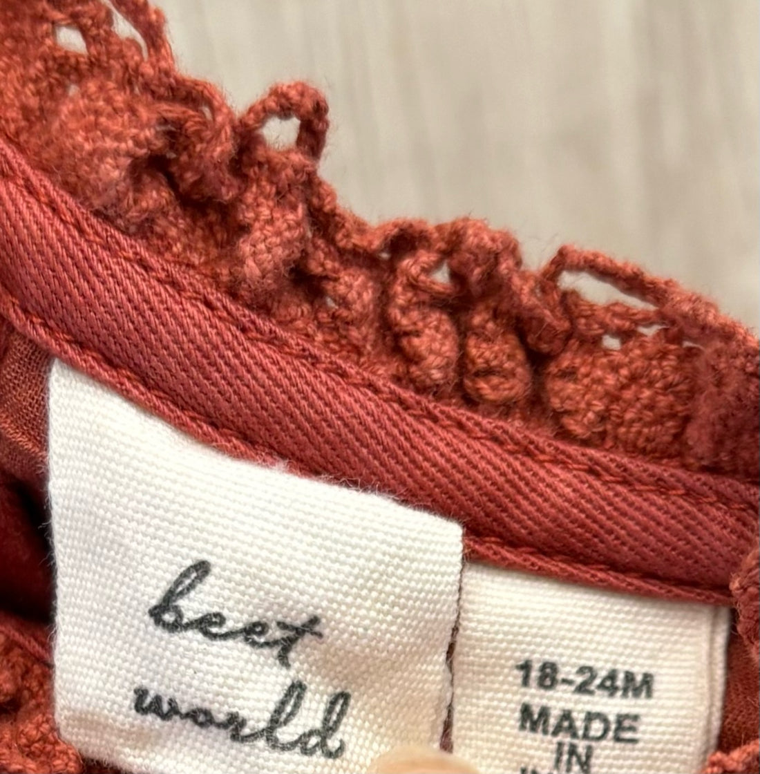 Beet World Rust Dress