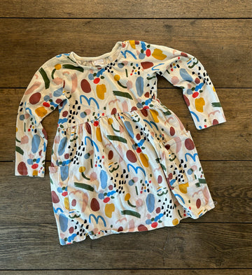 Hanna Andersson Abstract Dress