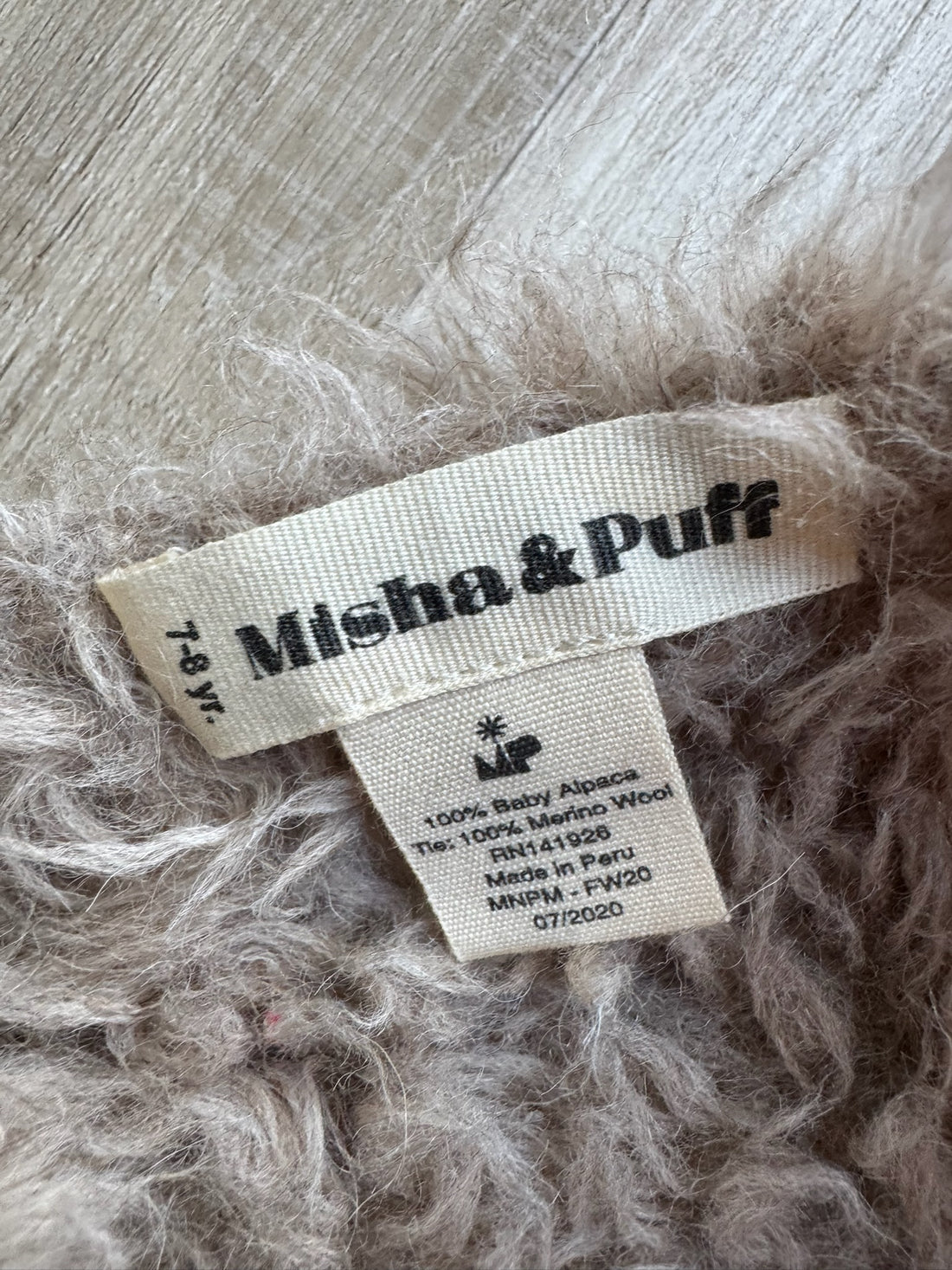 Misha & Puff Alpaca Vest