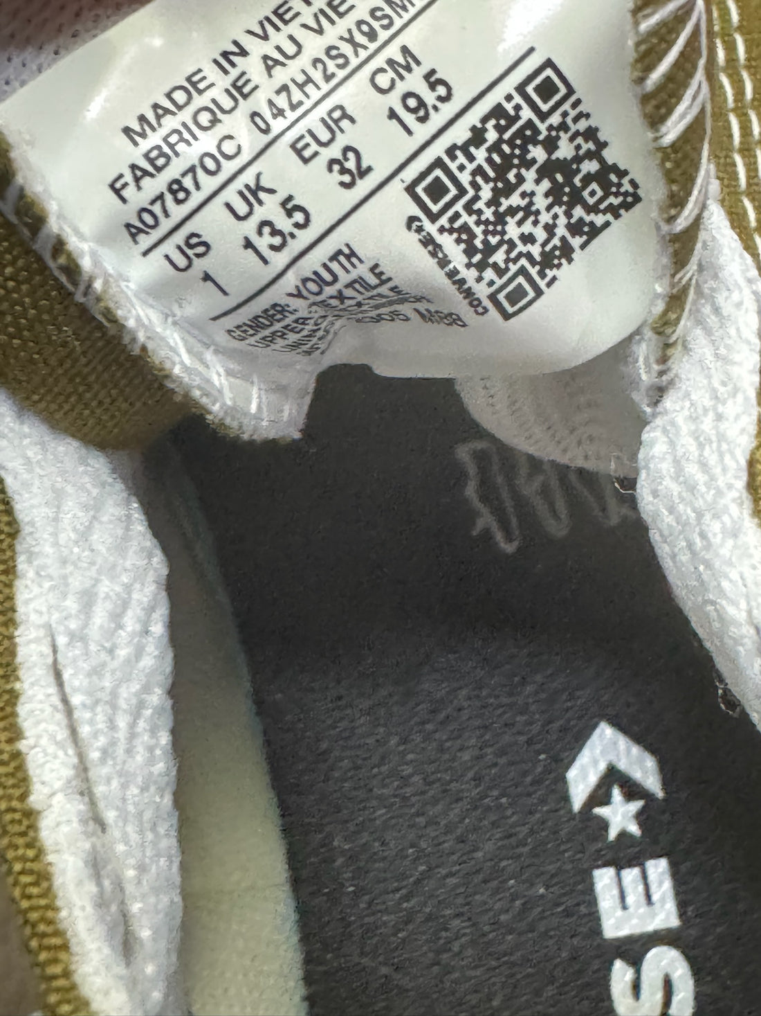 Converse Green Shoes NIB