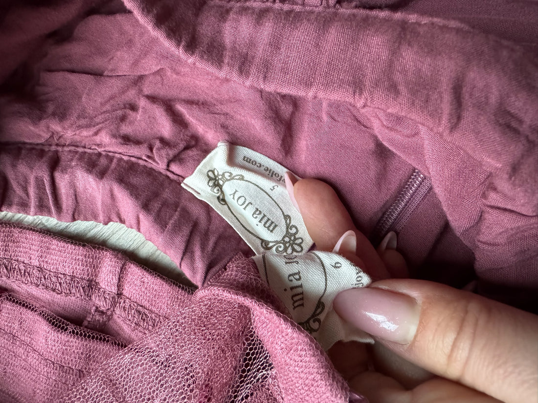 Mia Joy Purple Skirt Set