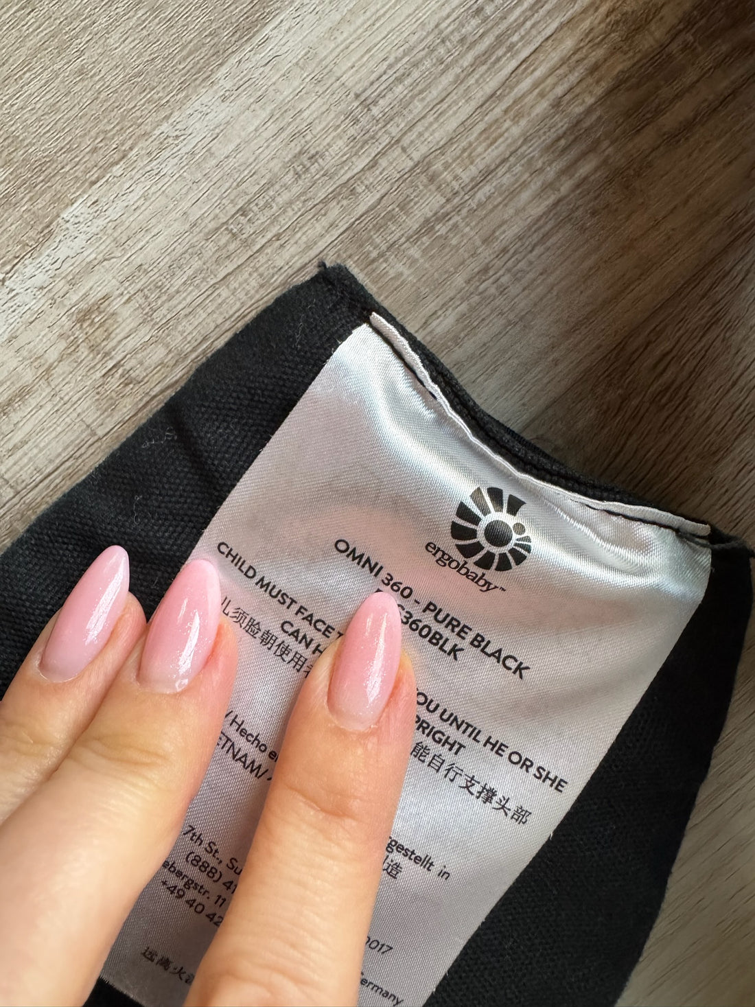 Ergo Black Omni 360 Carrier