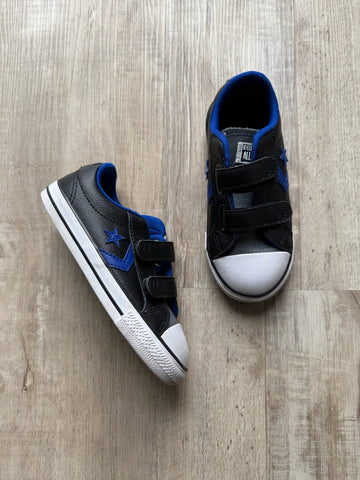 Converse Black Velcro Shoes