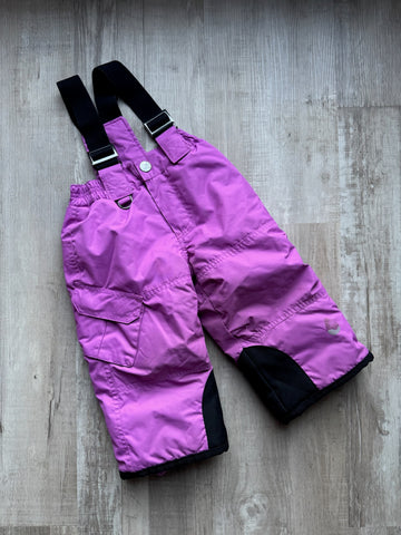 Therm Purple Snow Bibs