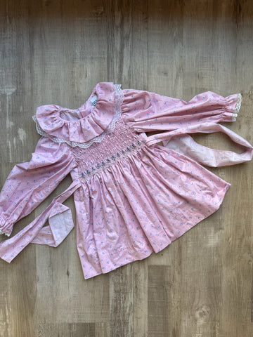 Polly Flinders Pink Vintage Dress