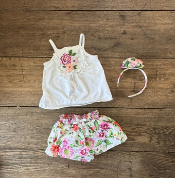 Janie & Jack Floral Set