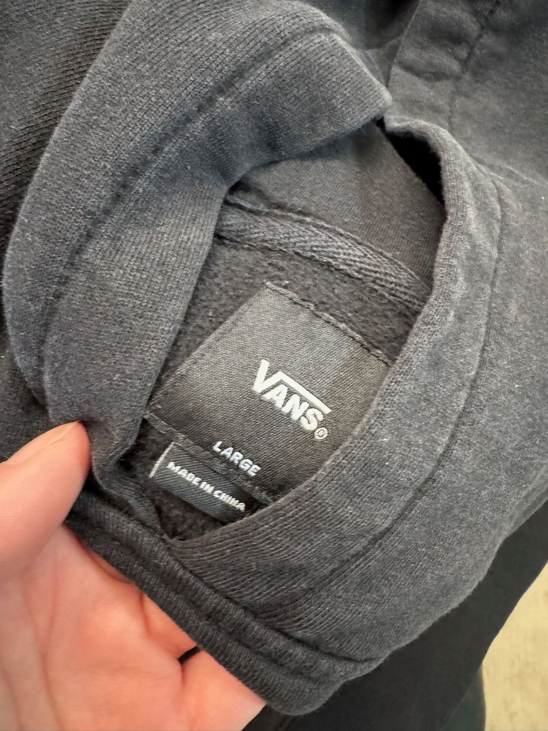 Vans Black Hoodie