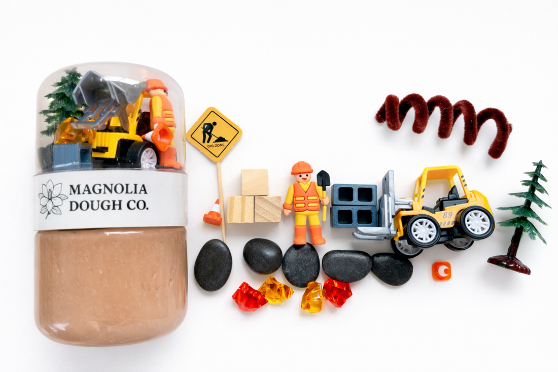 Sensory Play Kit – Construction Theme Toddler Toy
