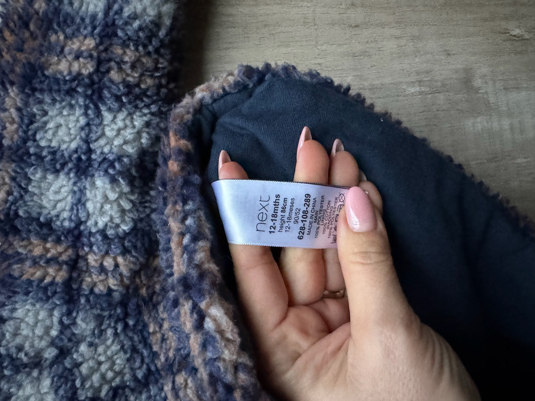 Next Plaid Sherpa Coat