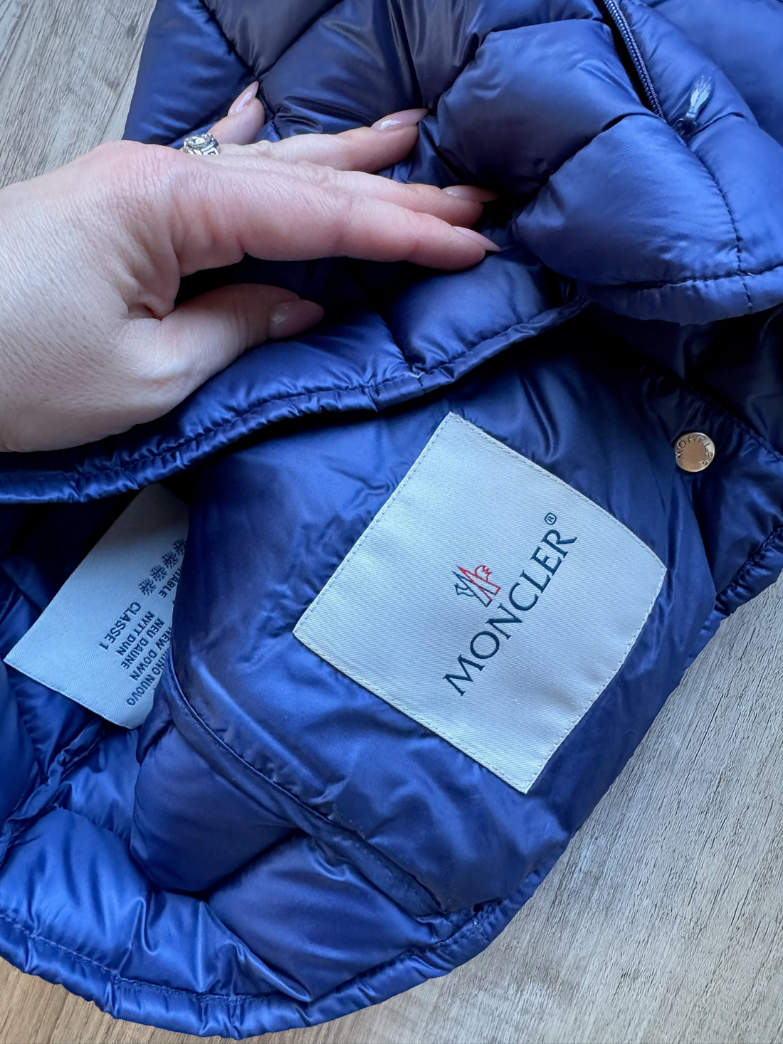 Moncler Navy Vest