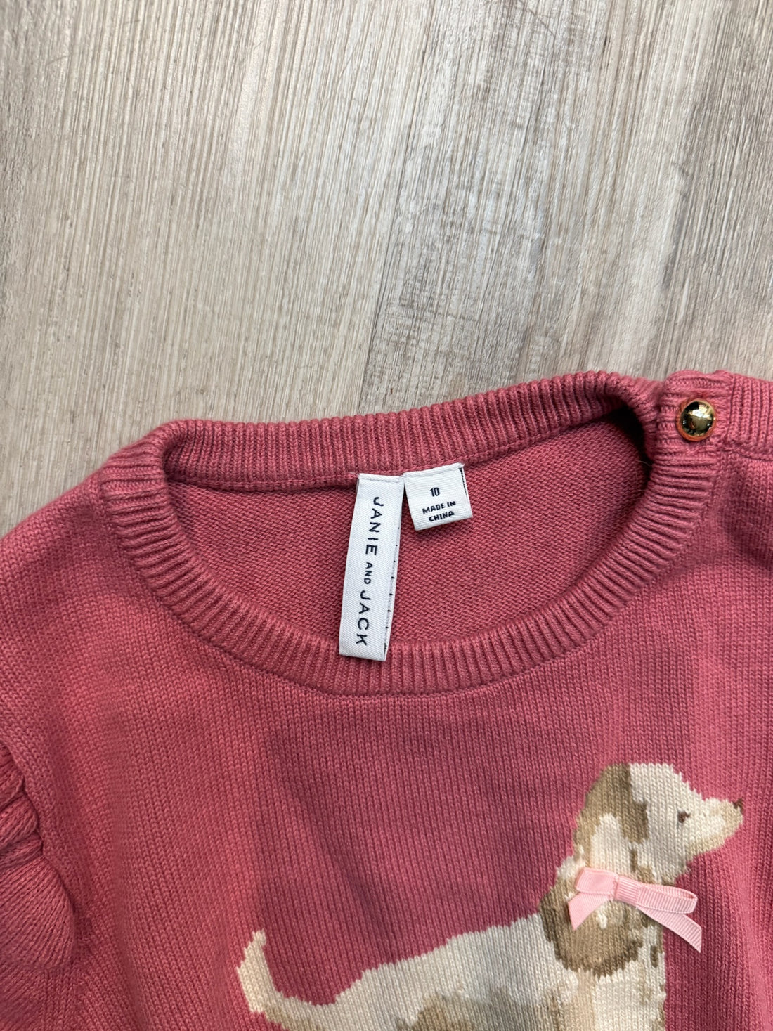 Janie & Jack Dog Sweater NEW