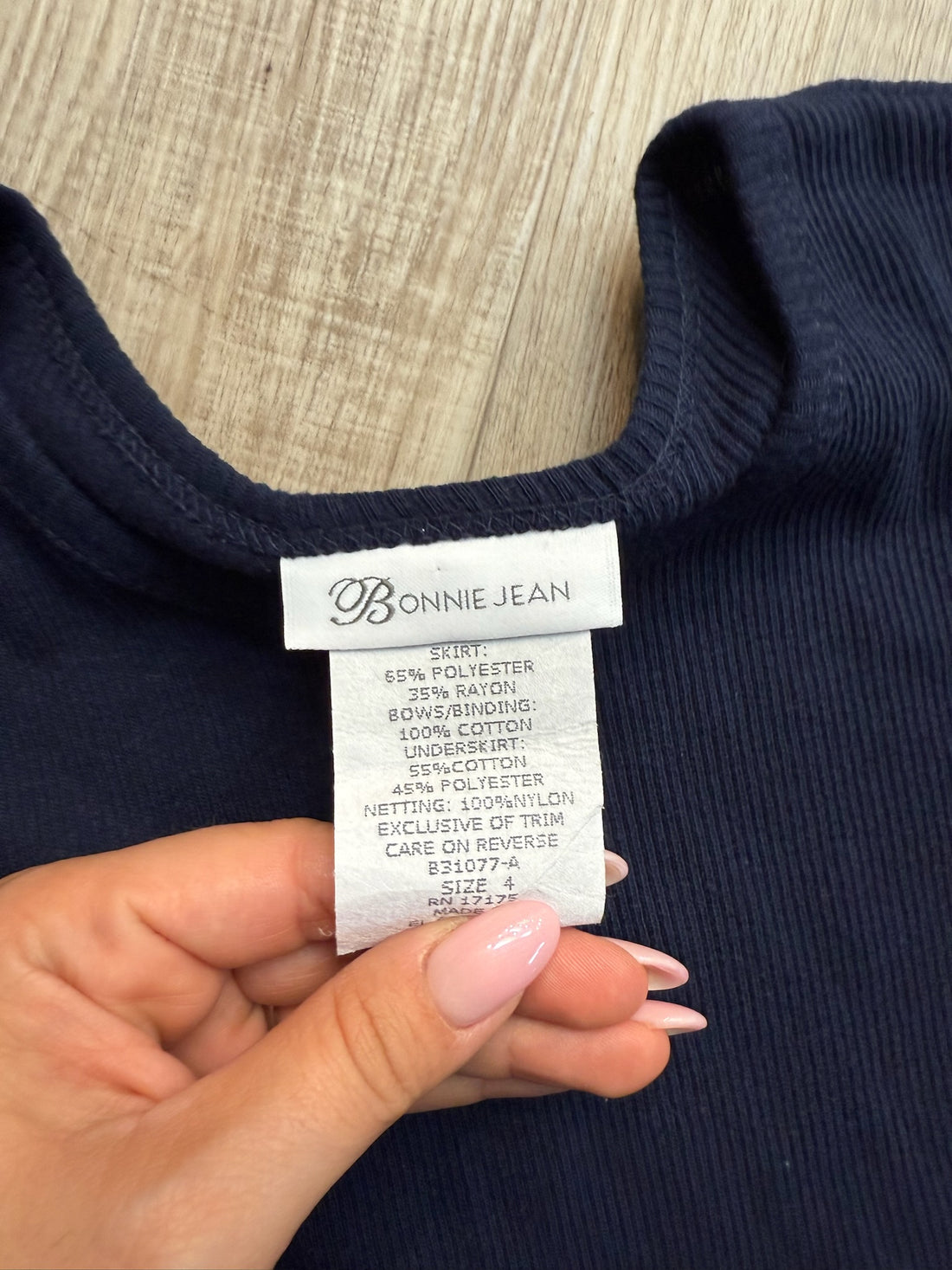 Bonnie Jean Vintage Red Bows Dress