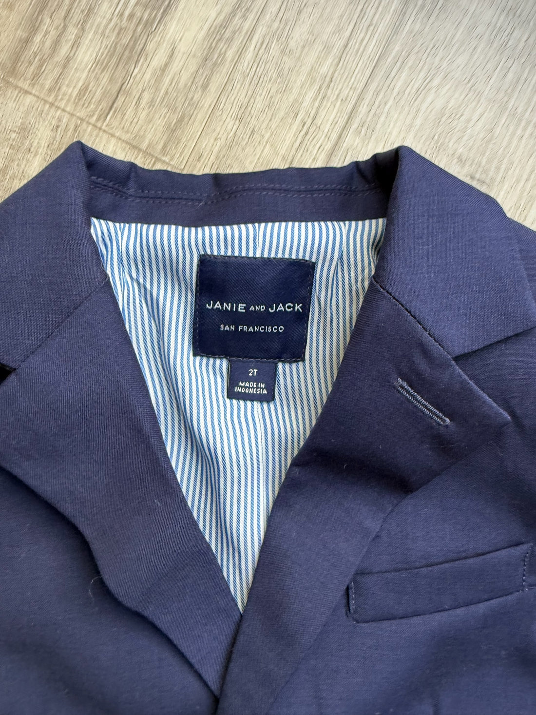 Janie & Jack Navy Blazer