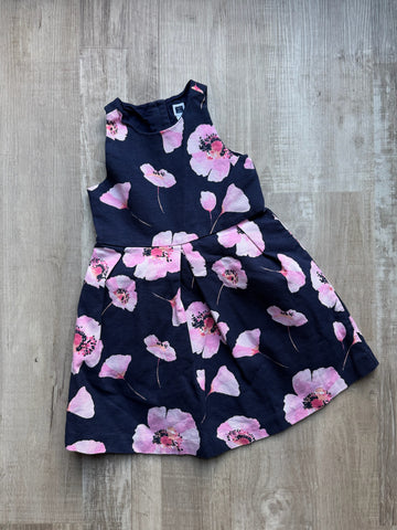 Janie & Jack Navy Floral Dress