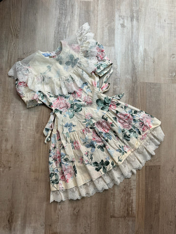Vintage Floral Dress
