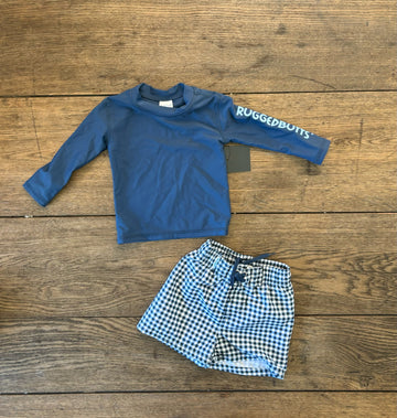 Rugged Butts Navy Swim