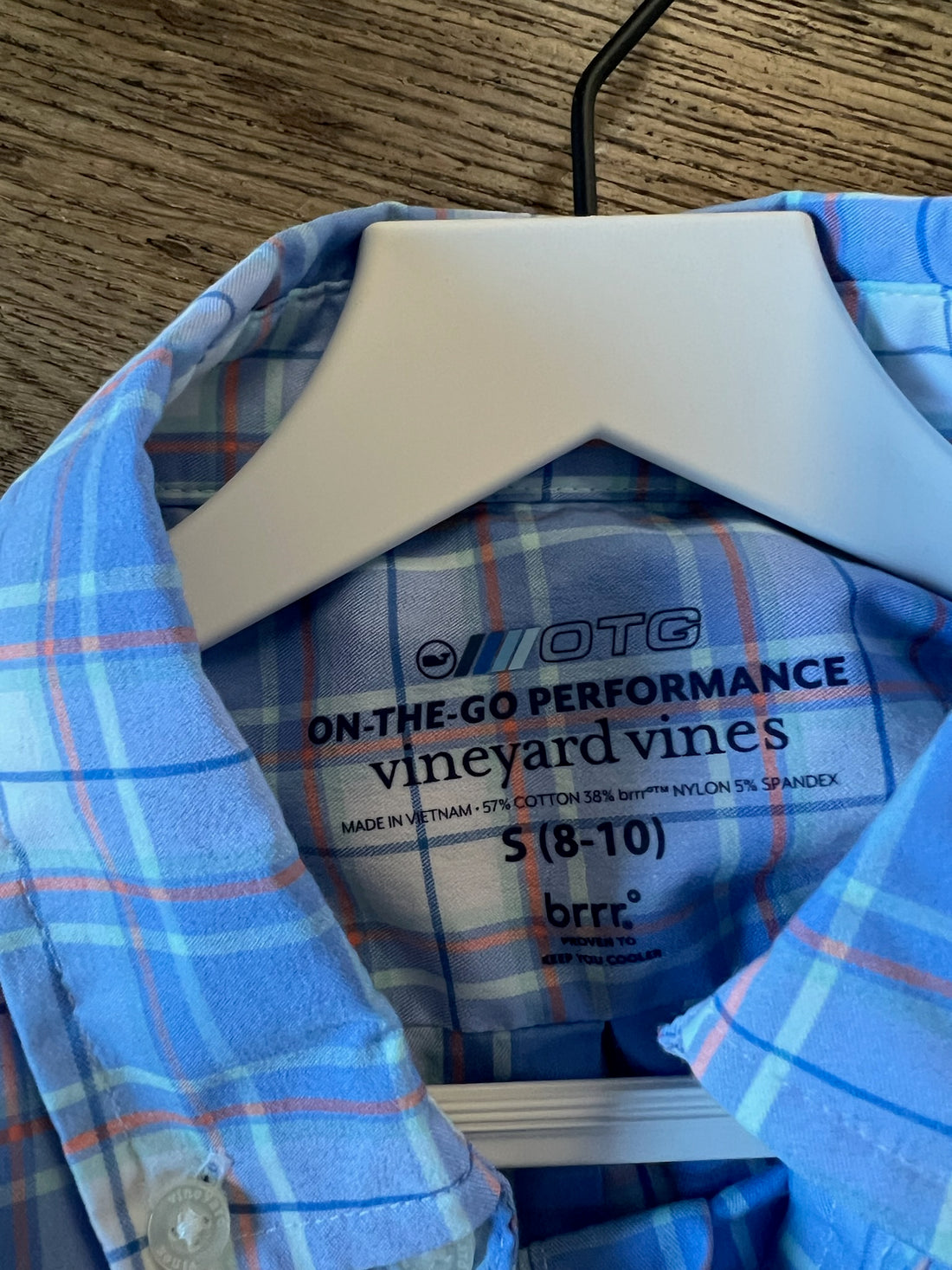 Vineyard Vines Blue Button Down