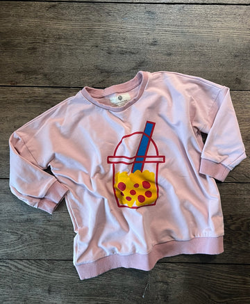 Little Alien Kids Pink Pullover